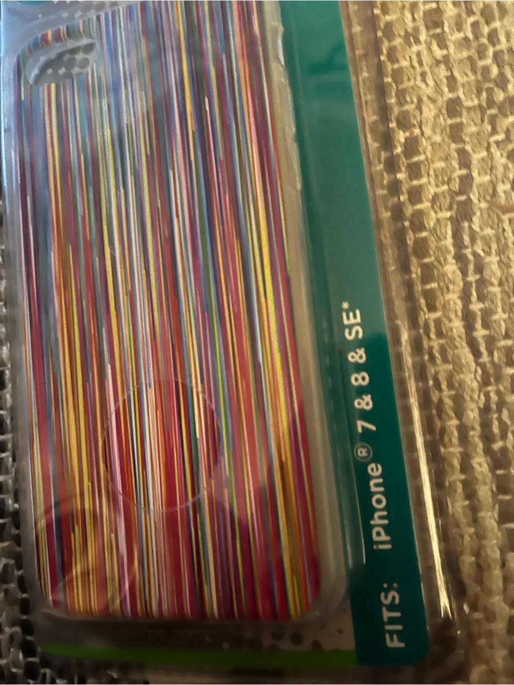 e-Circuit Multicolor Stripe iPhone Case for iPhone 6/6s/7/8/SE